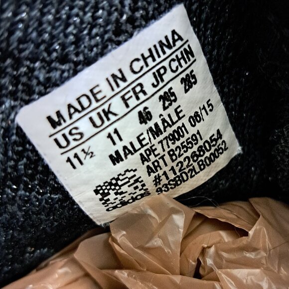 Men Size 11.5 Adidas Originals Tubular X Prime Knit Core Black & White Trainers main image 4